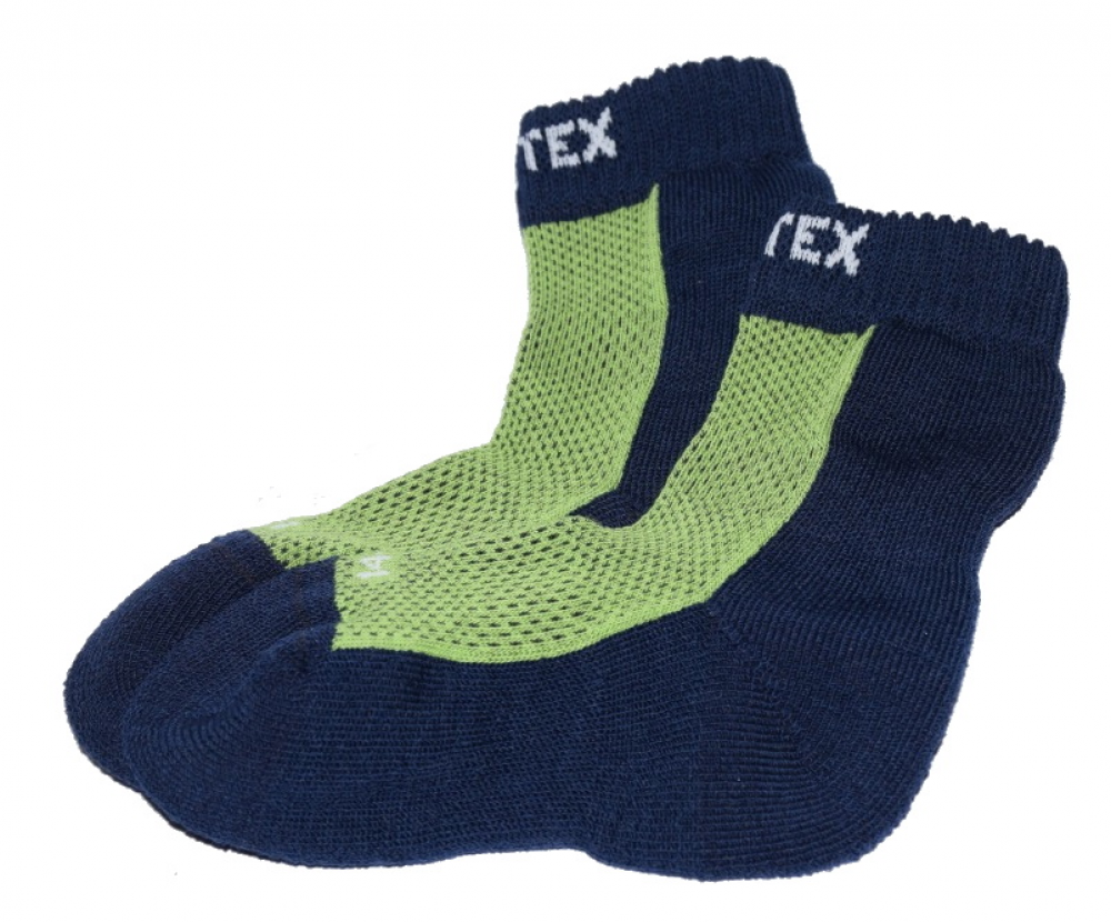 Surtex froté ponožky 80% merino - zelené