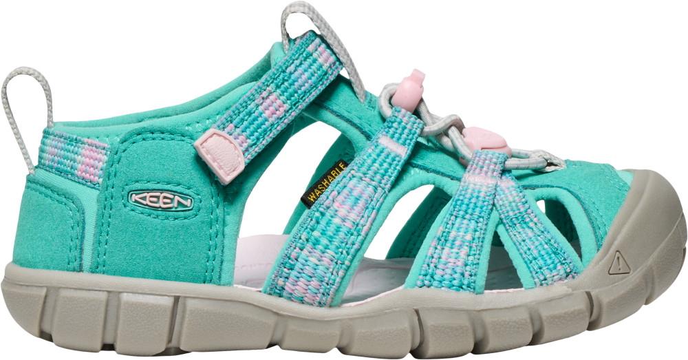 Keen Seacamp II CNX  Bright Aqua/Pink-A-Boo_2