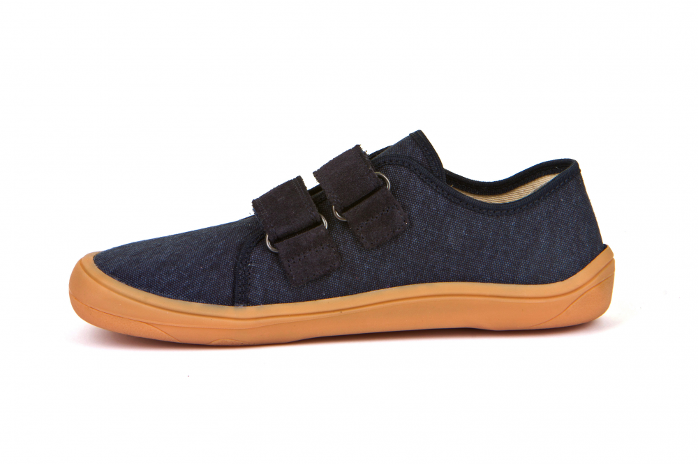 Froddo Barefoot plátěné tenisky Dark Blue_2