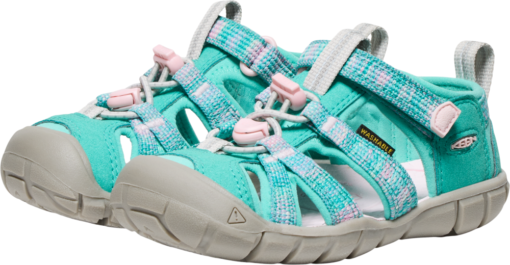Keen Seacamp II CNX  Bright Aqua/Pink-A-Boo_3