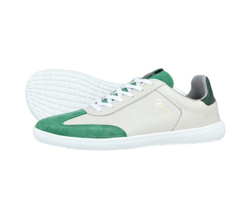 Jonap kožené tenisky dámské Jampi Retro krémovozelená