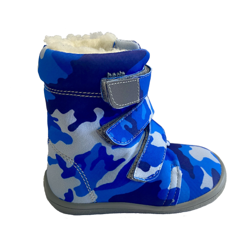 Beda barefoot sněhule Blue Military