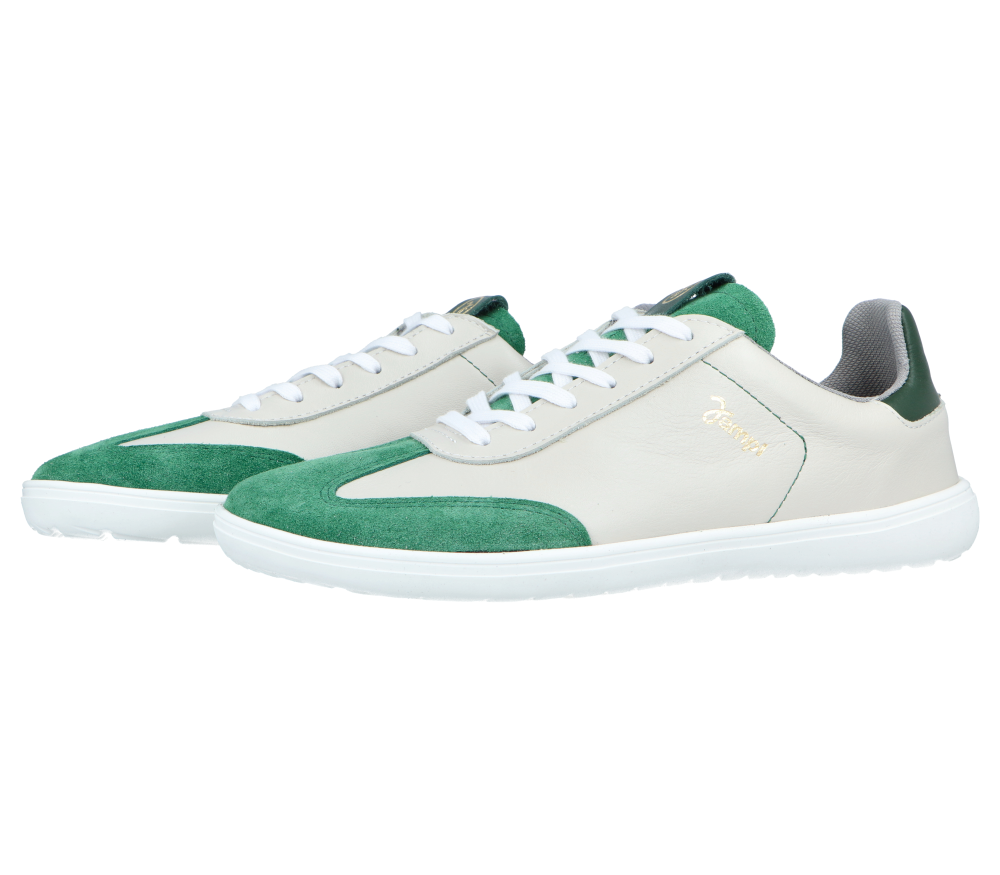 Jonap kožené tenisky dámské Jampi Retro krémovozelená_3
