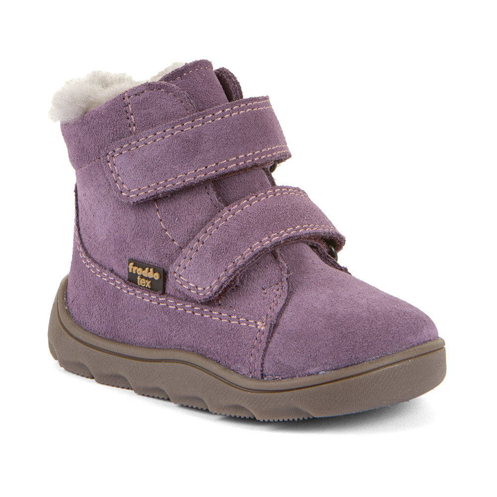 Froddo Barefoot zimní ZERU FURRY Grape Wine