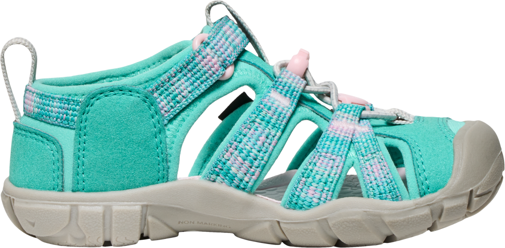 Keen Seacamp II CNX  Bright Aqua/Pink-A-Boo_1