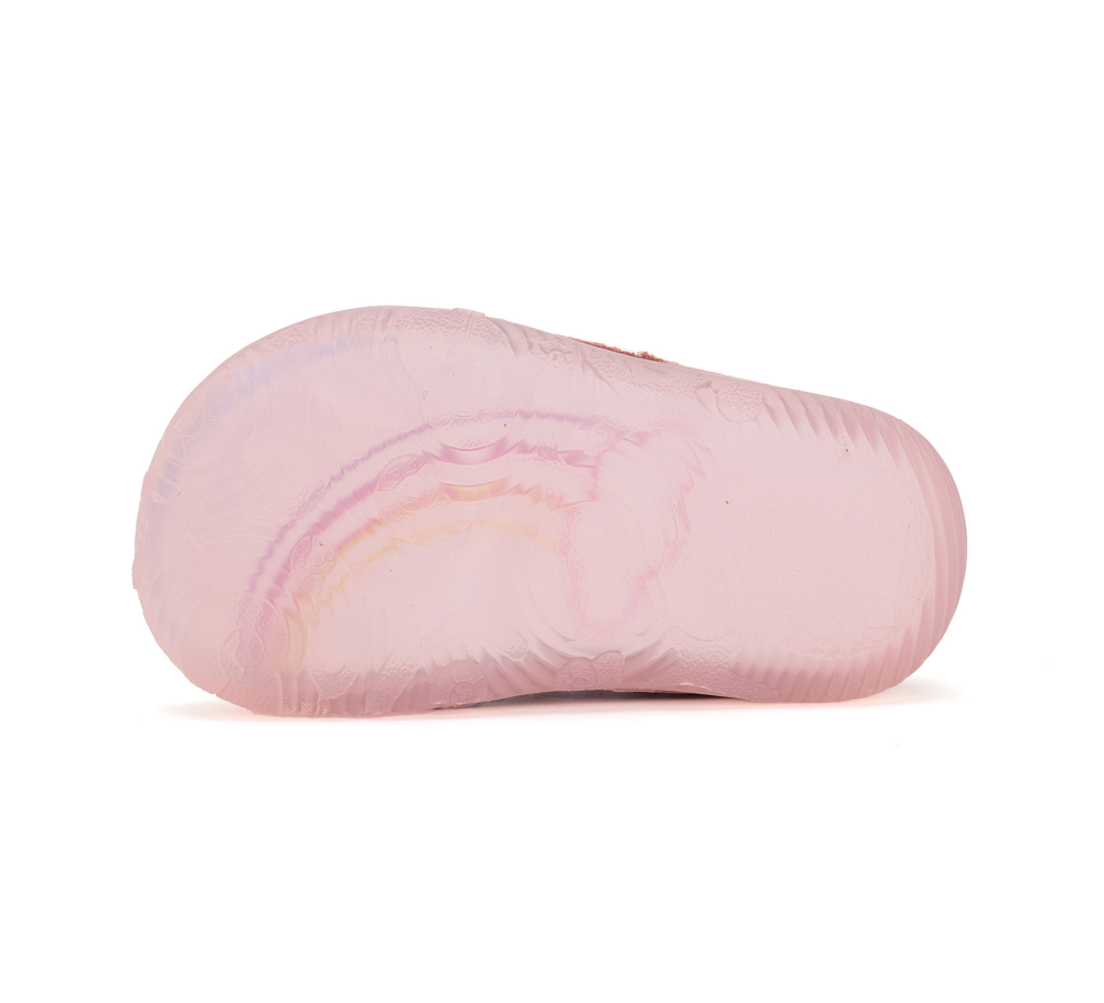 DDstep kožené tenisky S073-511424 Baby Pink duha_19