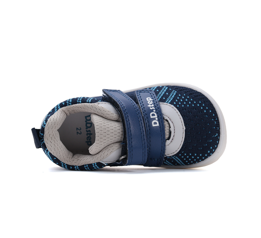 DDstep textilní tenisky F093-51399 Royal Blue_3