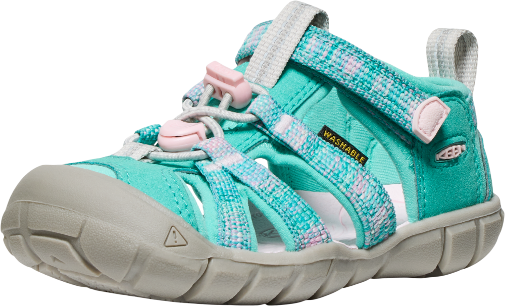 Keen Seacamp II CNX  Bright Aqua/Pink-A-Boo_5