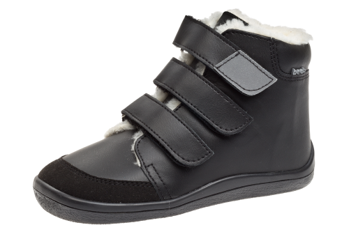Beda barefoot Just Black zimní vyšší s membránou