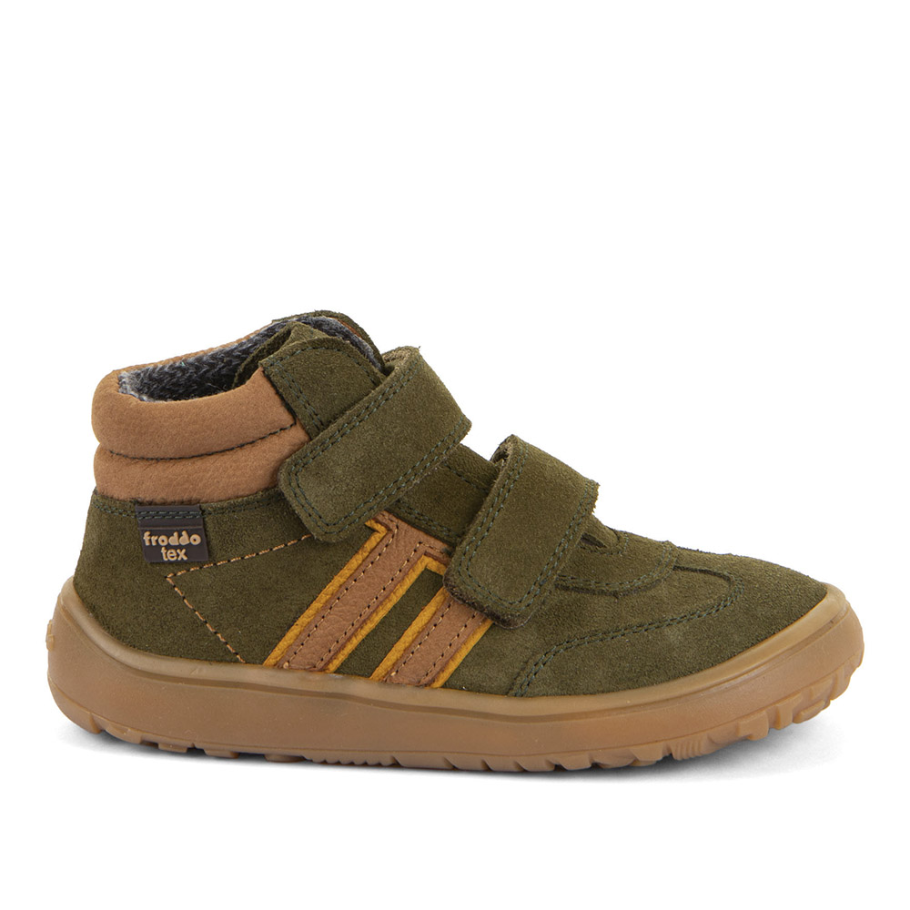 Froddo Barefoot kotníkové celoročky F-motion Olive