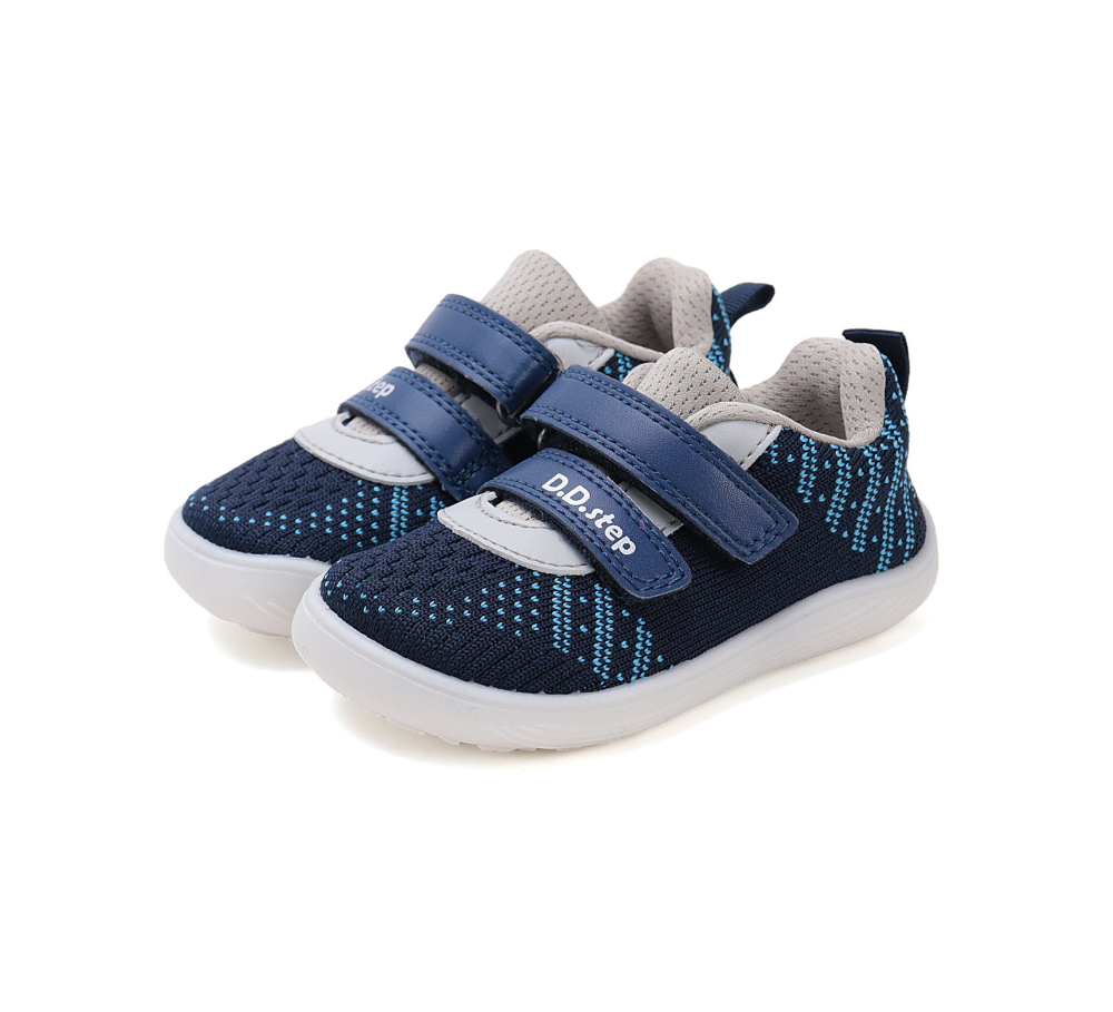 DDstep textilní tenisky F093-51399 Royal Blue_4