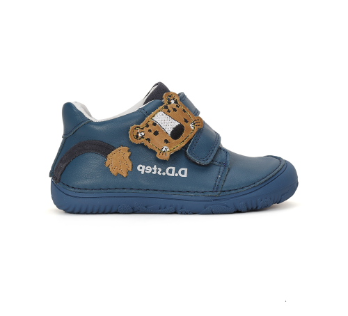 DDstep kožené tenisky S073-41369M Bermuda Blue