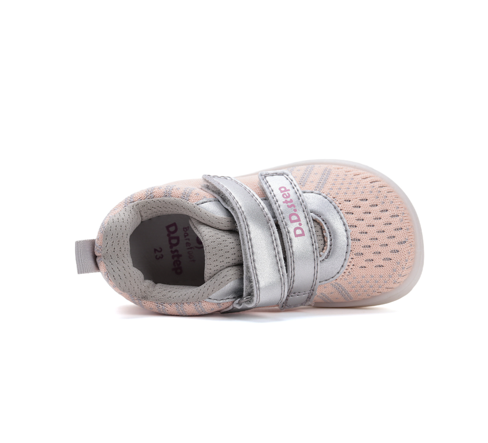 DDstep textilní tenisky F093-51399 Pink_3