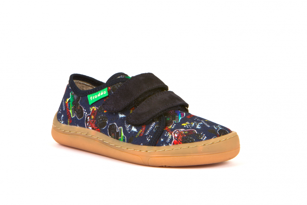 Froddo Barefoot plátěné tenisky Blue+_2