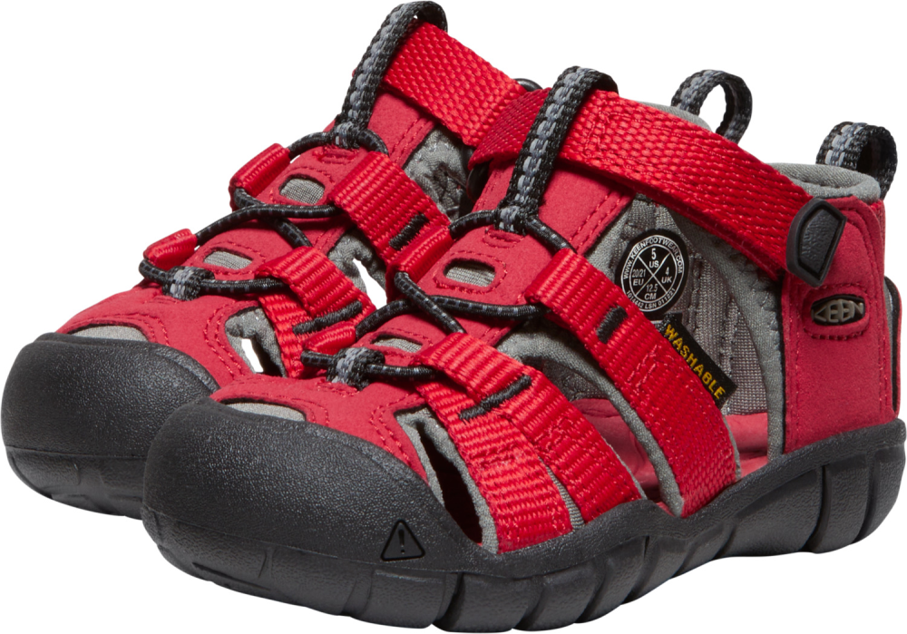 Keen Seacamp II CNX  TOTS Racing Red/Gargoyle_6
