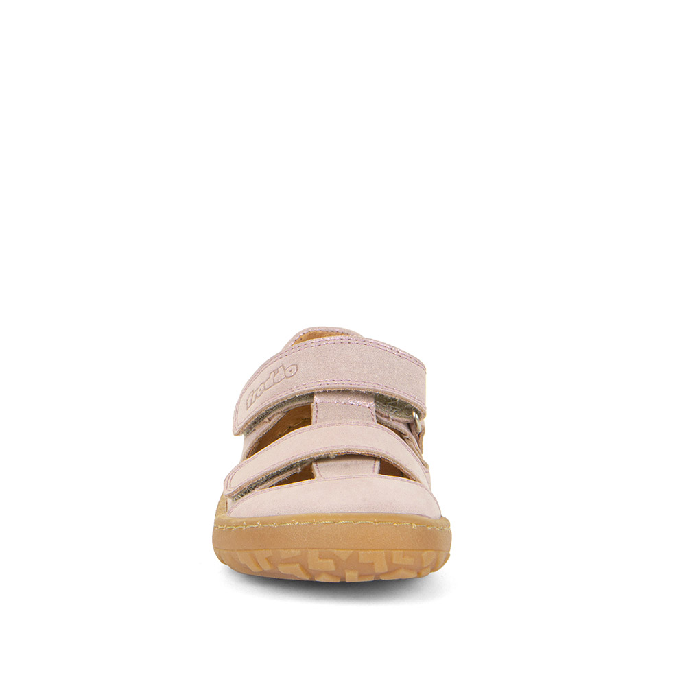 Froddo Barefoot kožené sandály Pink Shine