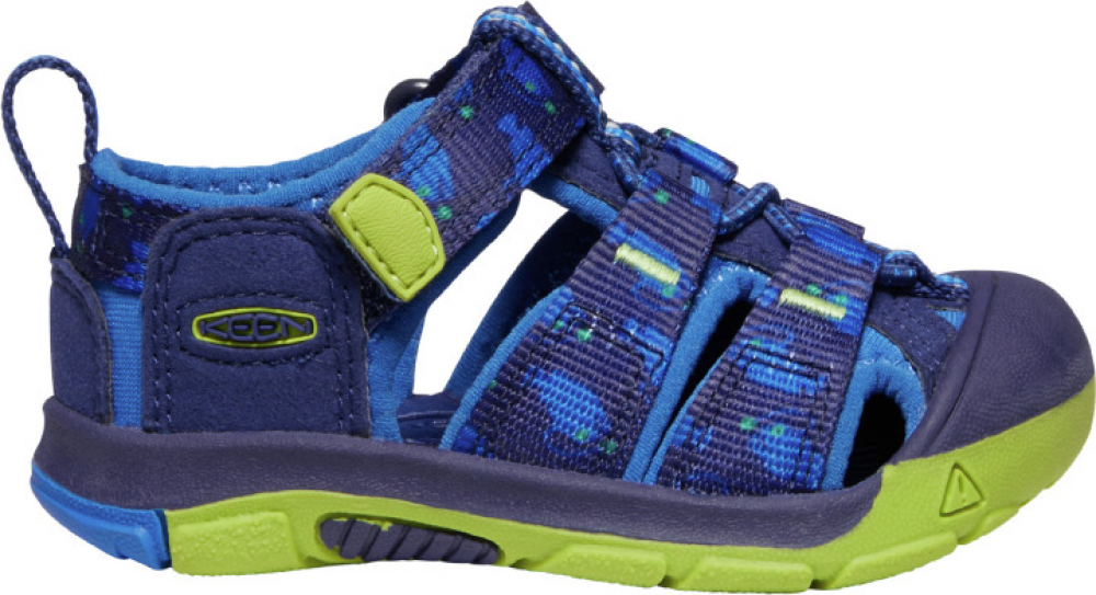 Keen Seacamp II CNX TOTS Blue Depths/Chartreuse