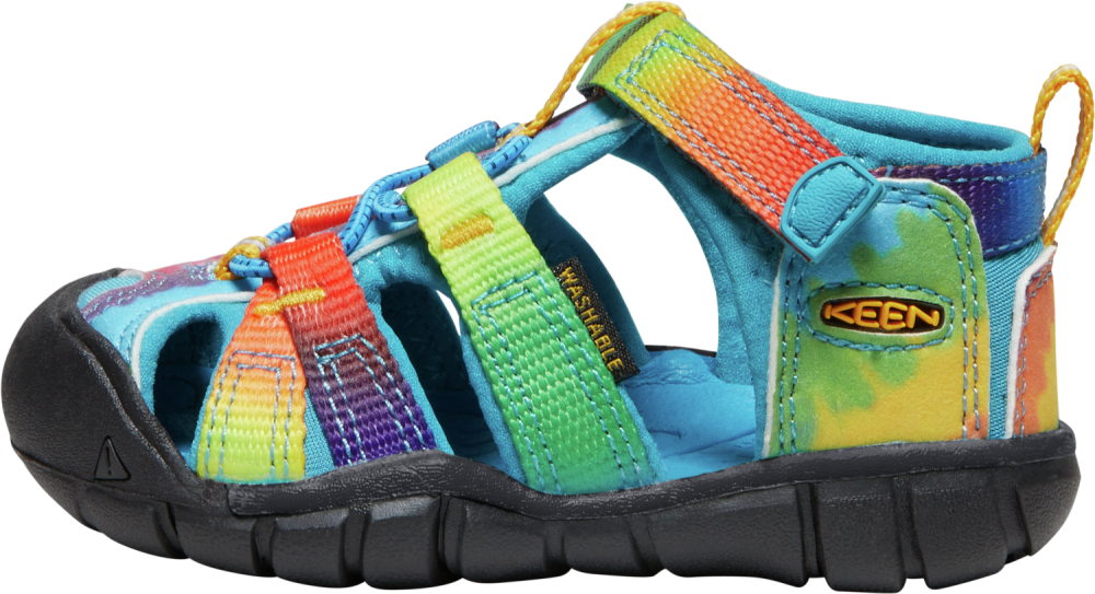 Keen Seacamp II CNX  TOTS Vivid Blue/Original Tie Dye_4