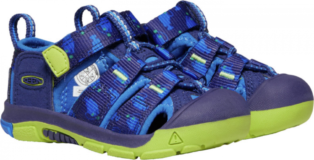 Keen Seacamp II CNX TOTS Blue Depths/Chartreuse_3