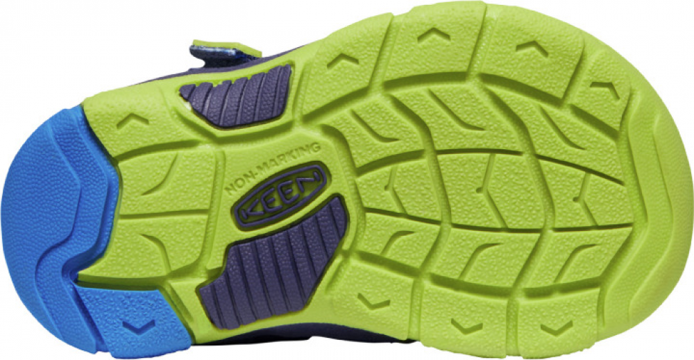 Keen Seacamp II CNX TOTS Blue Depths/Chartreuse_1