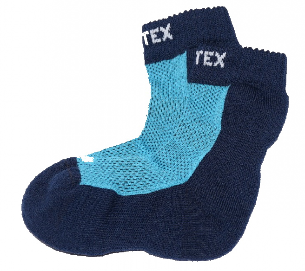 Surtex froté ponožky 80% merino - modré