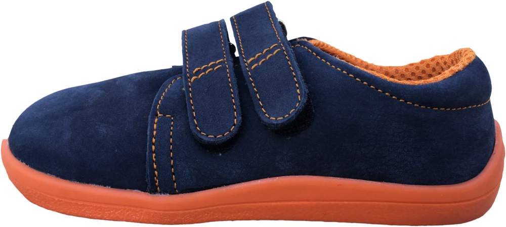 Beda barefoot kožené tenisky Blue Mandarine_1