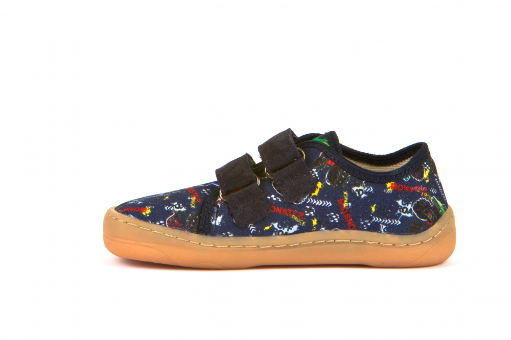 Froddo Barefoot plátěné tenisky Blue+_1