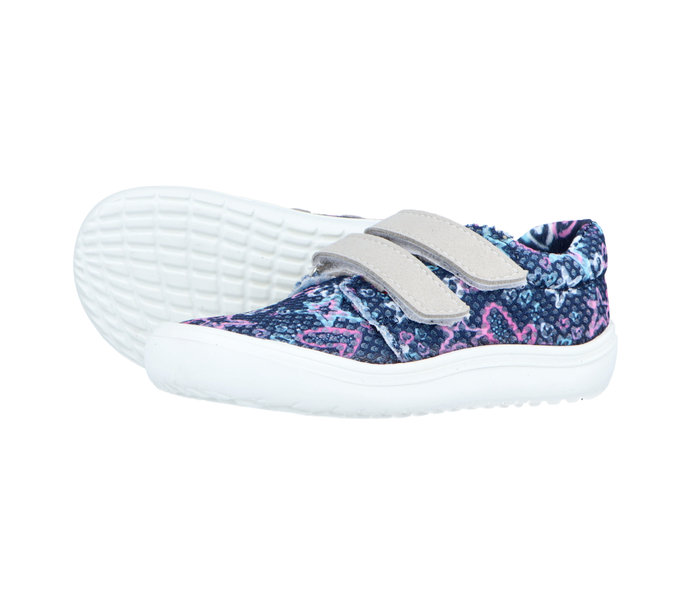 Jonap textilní tenisky B7 Modrá srdce_1