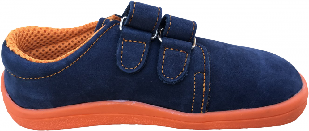 Beda barefoot kožené tenisky Blue Mandarine