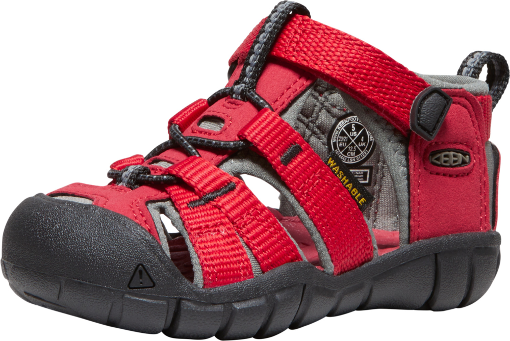 Keen Seacamp II CNX  TOTS Racing Red/Gargoyle