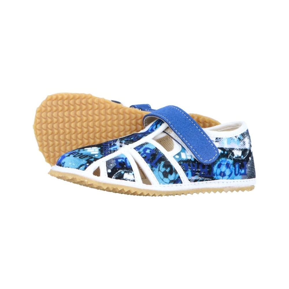 Jonap papučky Modrý fotbal_1