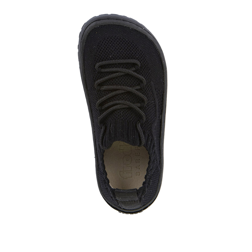 Froddo Barefoot pleteninové nazouvací tenisky Black_4