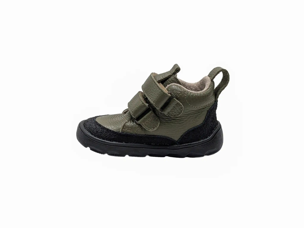 Pegres Barefoot SBF68 kotníkové celoročky olivová_3