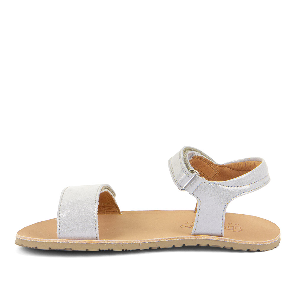 Froddo Barefoot páskové sandály Silver_2