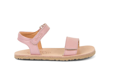 Froddo Barefoot páskové sandály Pink Shine