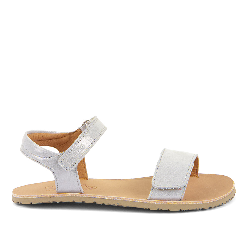 Froddo Barefoot páskové sandály Silver