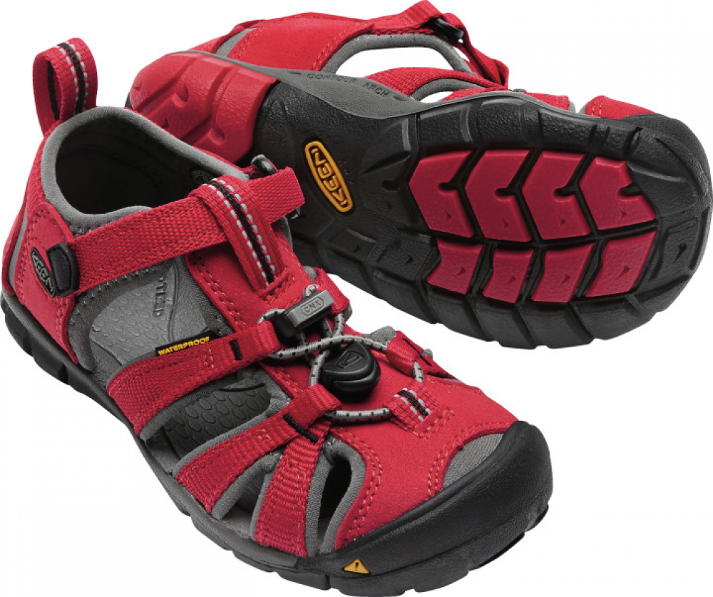 Keen Seacamp II CNX Racing Red/Gargoyle_8