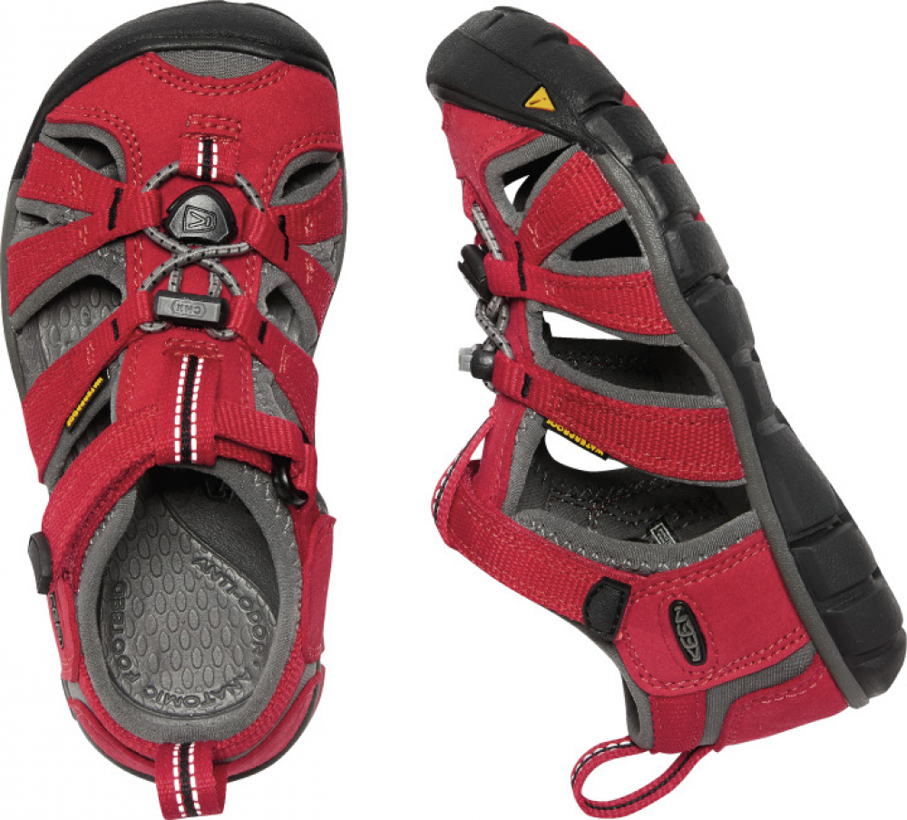 Keen Seacamp II CNX Racing Red/Gargoyle_7