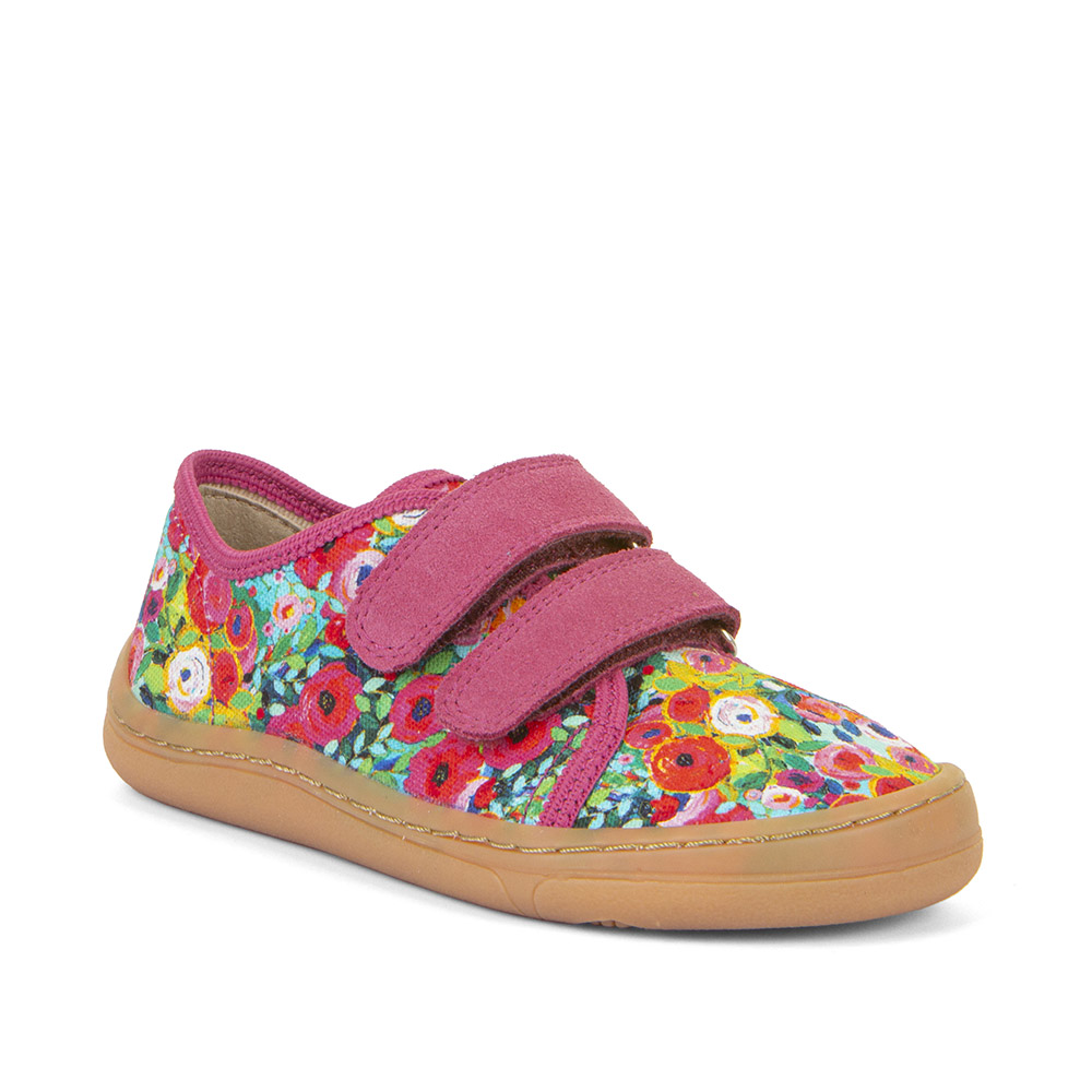 Froddo Barefoot plátěné tenisky  Flowers 2_1