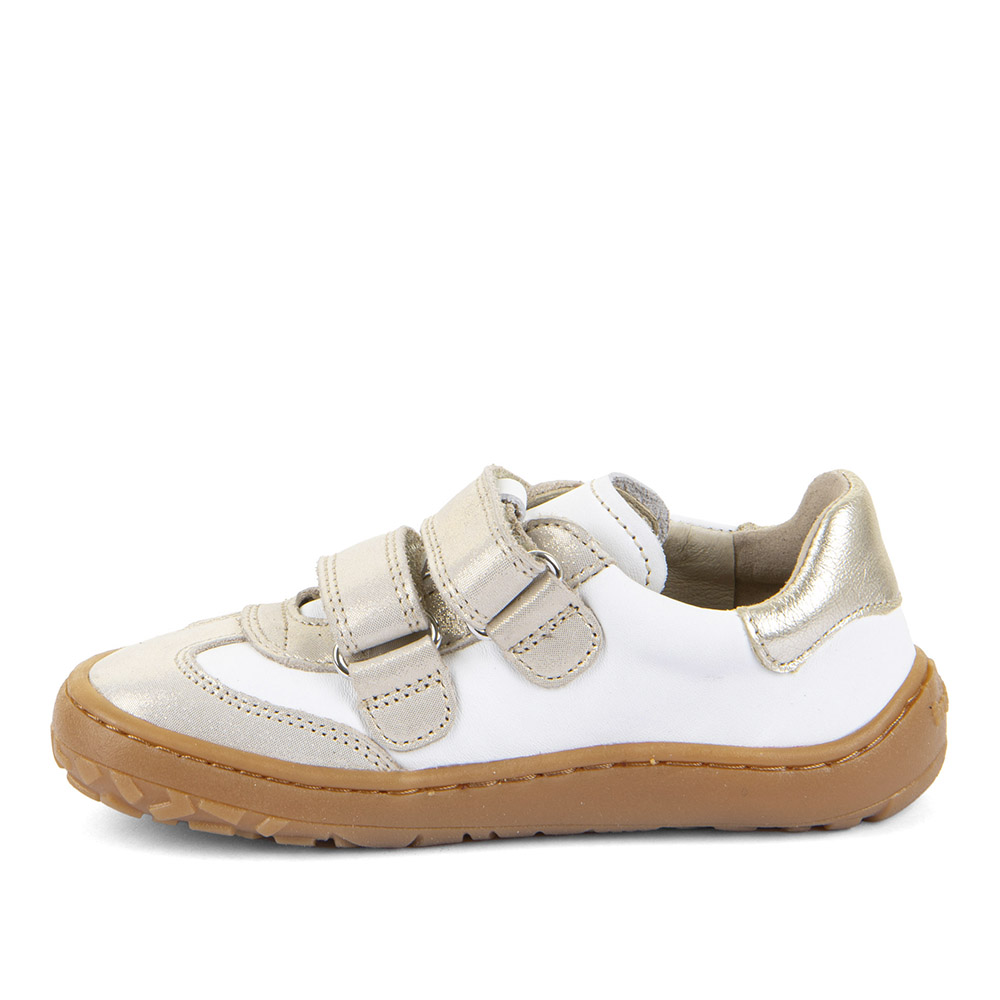 Froddo Barefoot kožené tenisky F-motion White/Gold_1