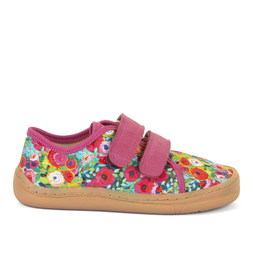 Froddo Barefoot plátěné tenisky  Flowers 2