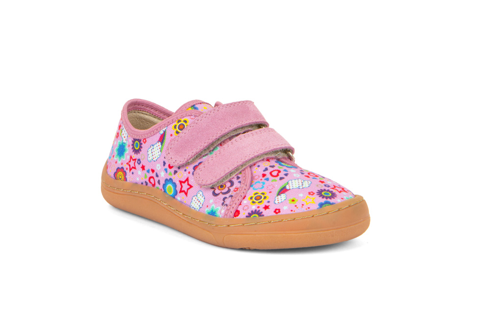 Froddo Barefoot plátěné tenisky Multicolor