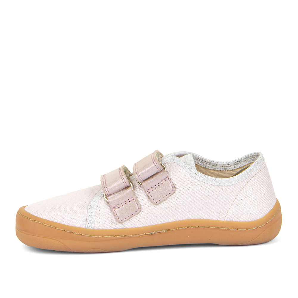 Froddo Barefoot plátěné tenisky Pink Shine_1