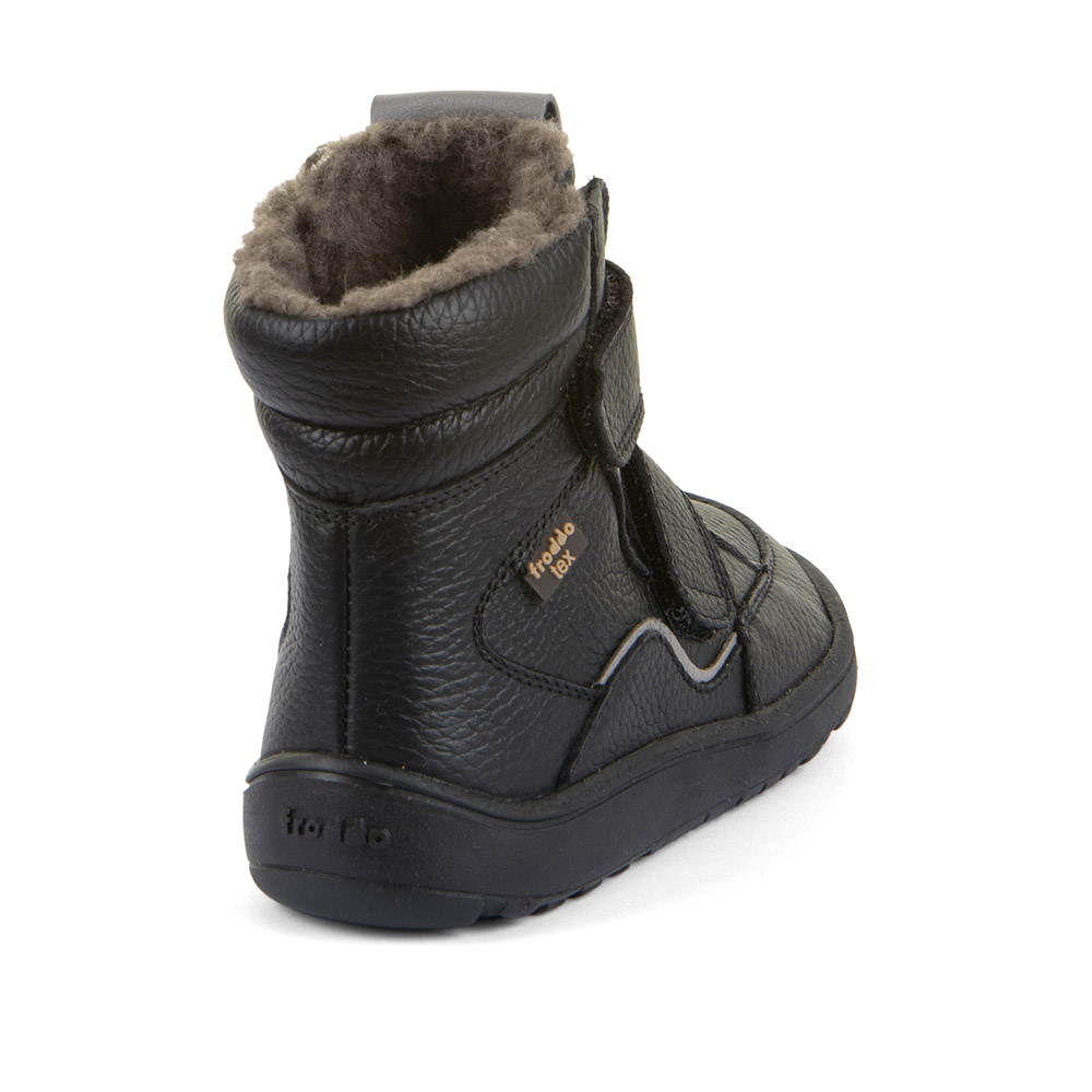 Froddo Barefoot zimní vyšší celokožené Black_4