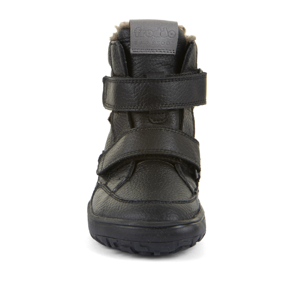 Froddo Barefoot zimní vyšší celokožené Black_3