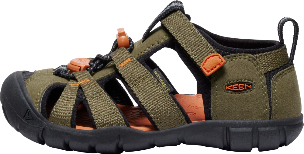 Keen Seacamp II CNX Dark Olive/Gold Flame_2