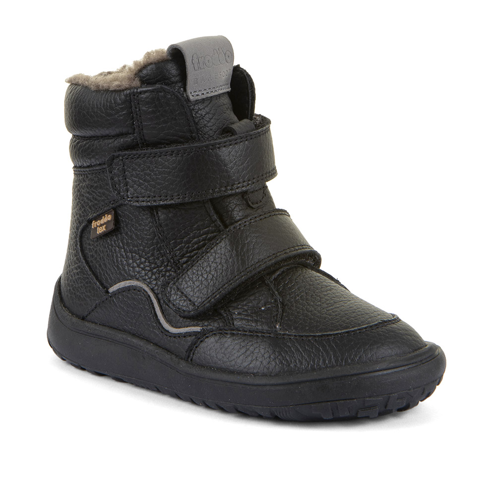 Froddo Barefoot zimní vyšší celokožené Black_1