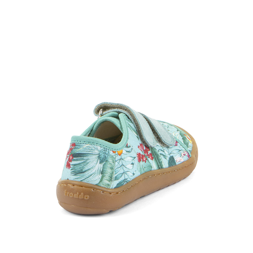 Froddo Barefoot plátěné tenisky Mint