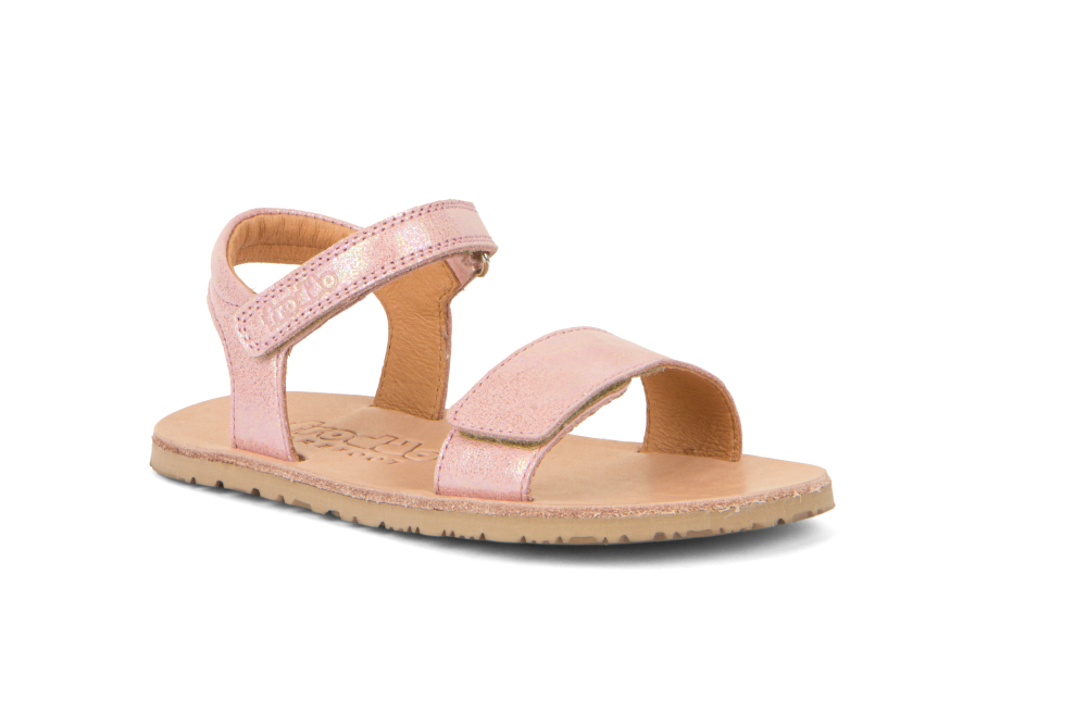 Froddo Barefoot páskové sandály Pink Shine_1