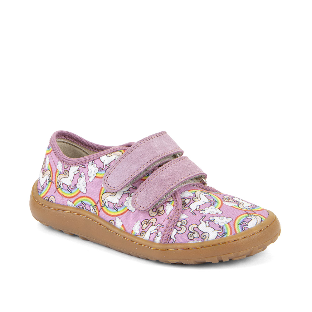 Froddo Barefoot plátěné tenisky White/Pink_1